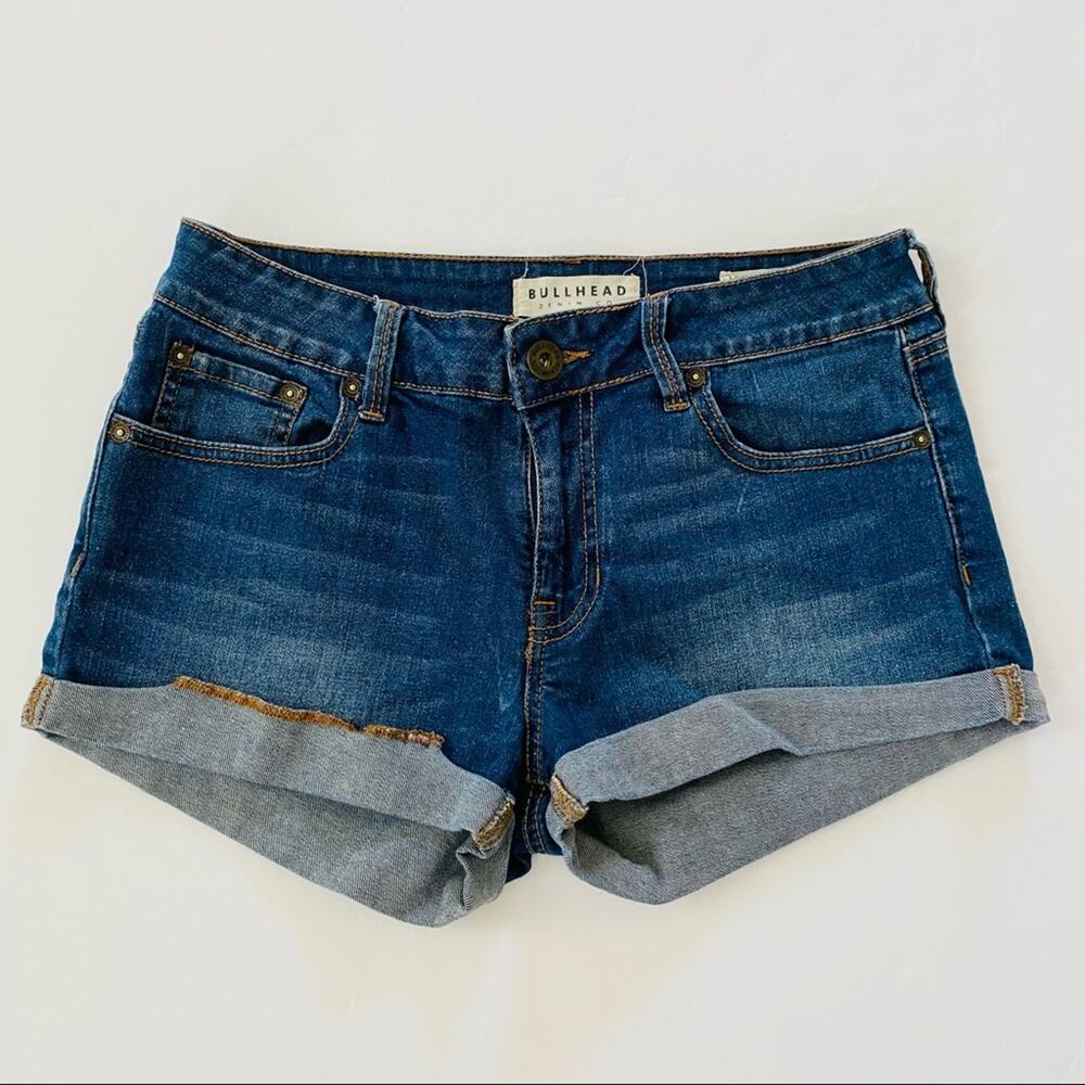 Bullhead | Low Rise Roll Cuff Jean Shorts GUC 7